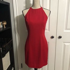 Red Backless Dress